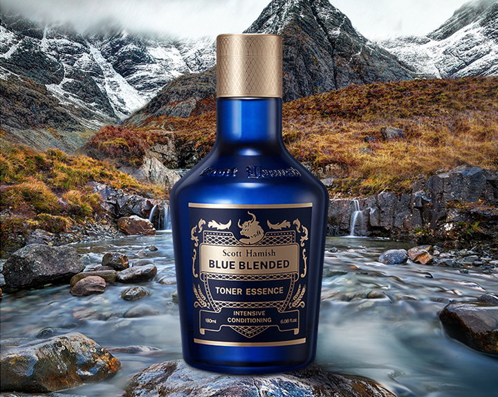 블루 블렌디드 토너 에센스 이미지